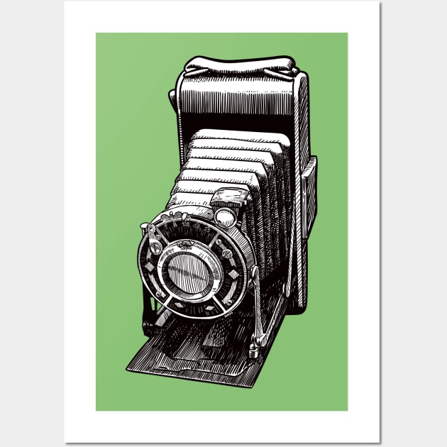 Vintage camera Wall Art by StefanAlfonso